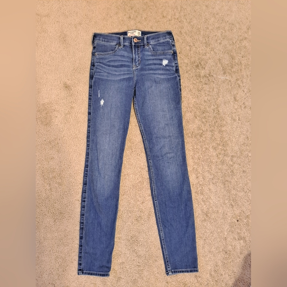 Abercrombie kids super skinny jeans